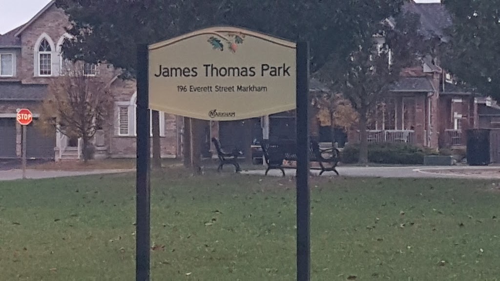 James Thomas Park | 196 Everett St, Markham, ON L6E 1H2, Canada