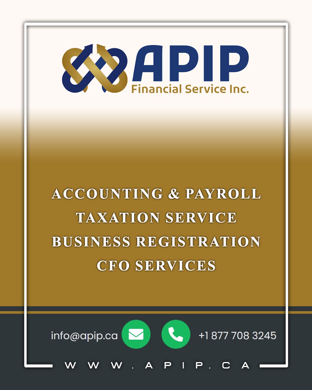 APIP Financial Service Inc. | 79 Milloy Pl, Aurora, ON L4G 7L3, Canada | Phone: (877) 708-3245
