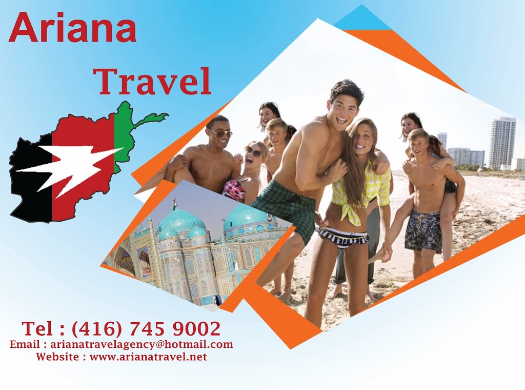 Ariana Travel | 2980 Drew Rd Unit #119, Mississauga, ON L4T 0A7, Canada | Phone: (416) 745-9002