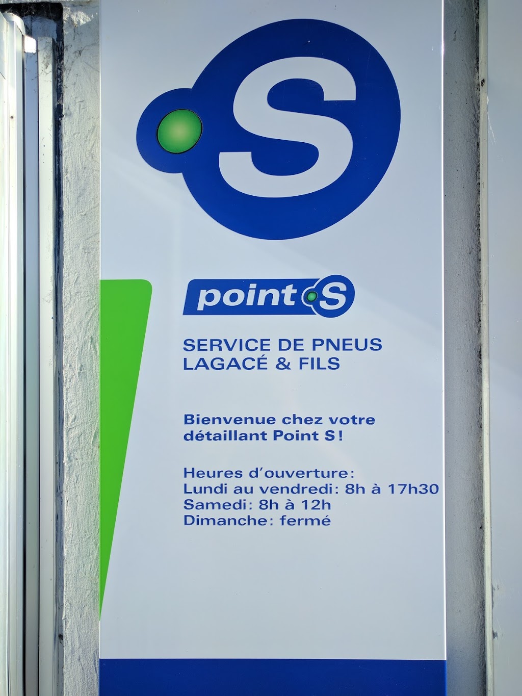 Point S - Service De Pneus Lagacé Et Fils | 330 Boulevard Saint Laurent E, Louiseville, QC J5V 1H7, Canada | Phone: (819) 228-5421