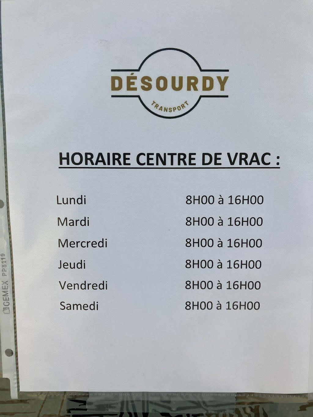 Desourdy - Centre de Vrac | 11 Chem. de Glen, Bolton-Ouest, QC J0E 2T0, Canada | Phone: (450) 242-2544