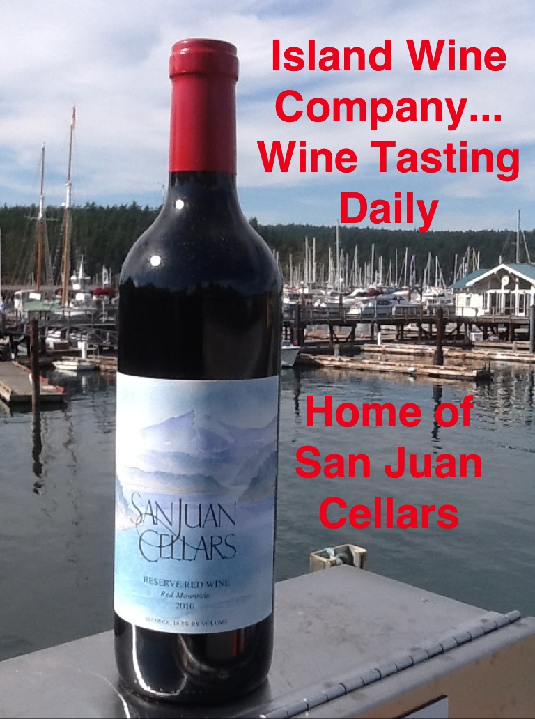 Island Wine Company | 2 Cannery Landing Building, PO 1895, Friday Harbor, WA 98250, USA | Phone: (360) 378-3229