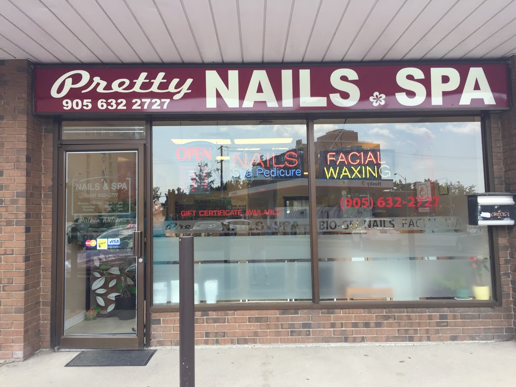 Pretty Nails & Spa | 5295 Lakeshore Rd, Burlington, ON L7L 1C7, Canada | Phone: (905) 632-2727