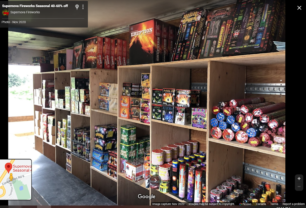 Supernova Fireworks | 409 Stewart St, Renfrew, ON K7V 1Y4, Canada | Phone: (705) 934-1313