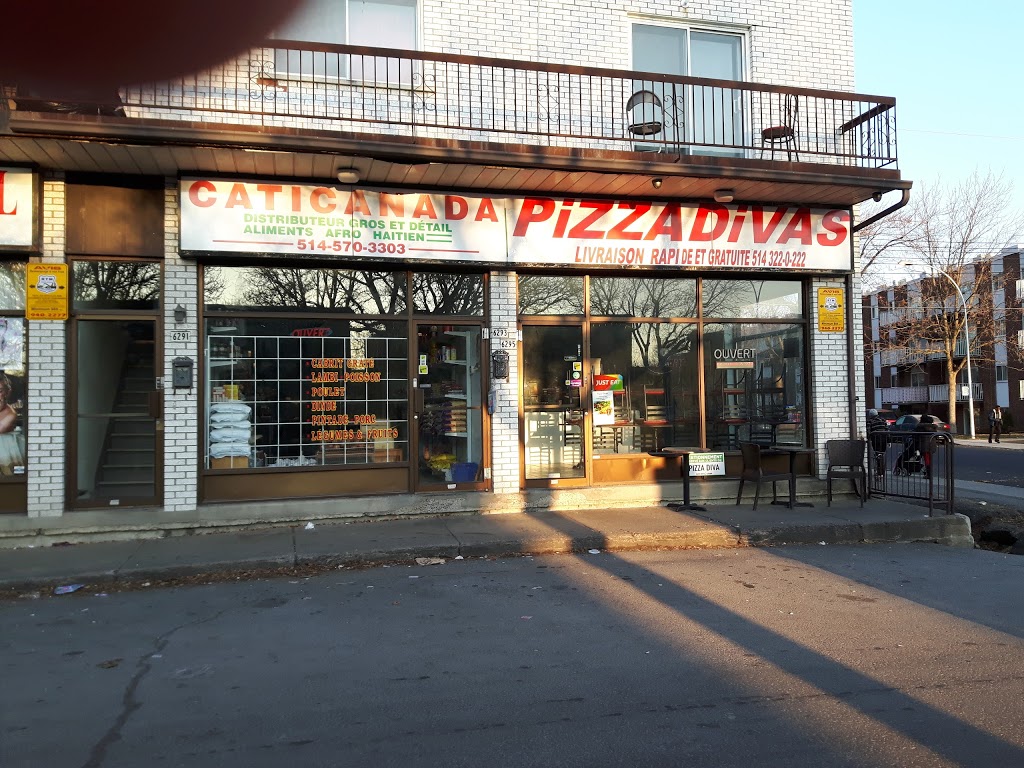 Pizza Divas | 6295 Boulevard Léger, Montréal-Nord, QC H1G 3P3, Canada | Phone: (514) 322-0222