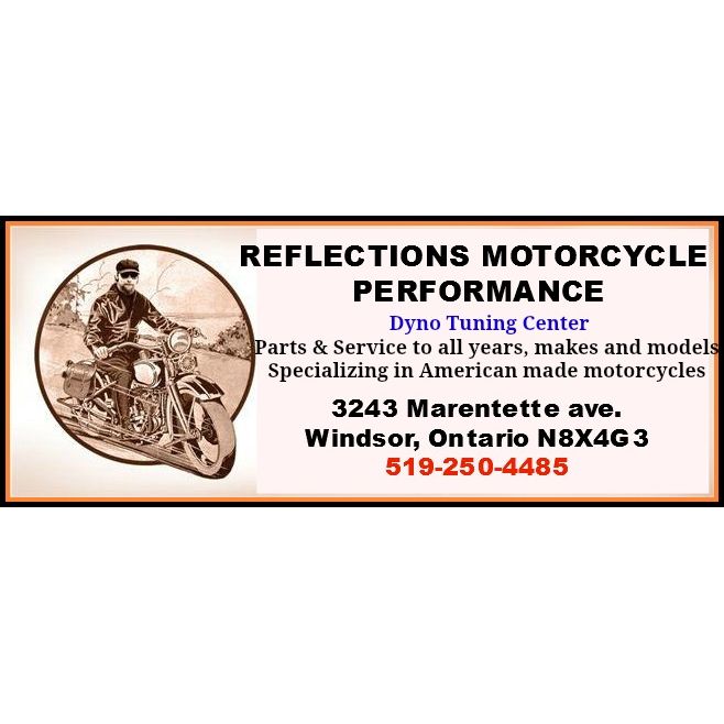 Reflections Motorcycle Restoration | 3243 Marentette Ave, Windsor, ON N8X 4G3, Canada | Phone: (519) 250-4485