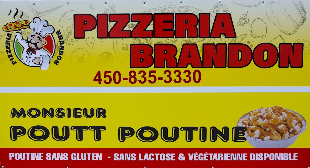 Pizzeria Brandon | 63 Rue St Gabriel B, Saint-Gabriel-de-Brandon, QC J0K 2N0, Canada | Phone: (450) 835-3330