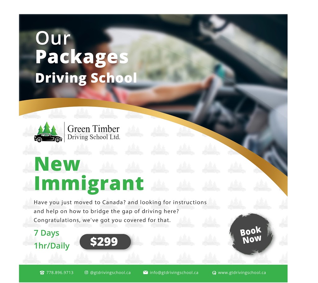 Green Timber Driving School Ltd. | 14072 88a Ave, Surrey, BC V3V 7T4, Canada | Phone: (778) 896-9713