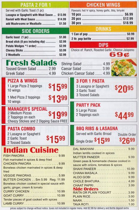 Guildford Pizza & Pasta | 14808 108 Ave, Surrey, BC V3R 1T2, Canada | Phone: (604) 584-8888