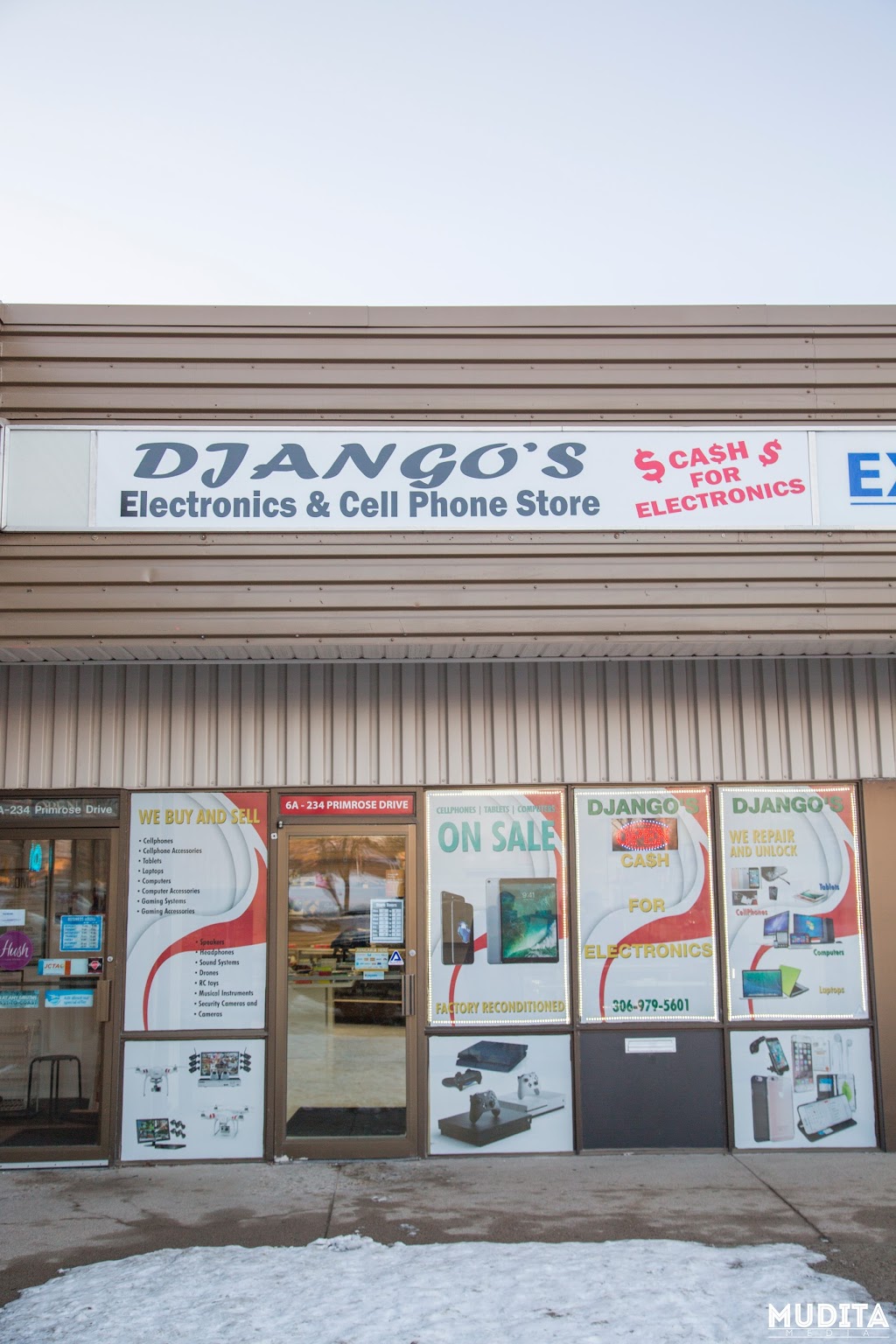 Djangos cash for electronics | 234 Primrose Dr #6A, Saskatoon, SK S7K 6Y6, Canada | Phone: (306) 979-5601