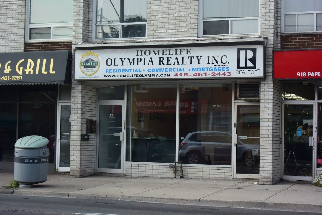 Homelife Olympia Realty Inc. | 916 Pape Ave, East York, ON M4K 3V2, Canada | Phone: (416) 461-2443