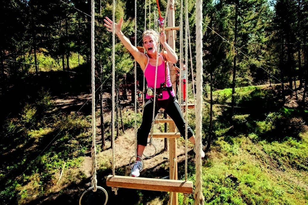 WildPlay Element Parks Kelowna | 5983 BC-33, Kelowna, BC V1P 1H8, Canada | Phone: (855) 595-2251