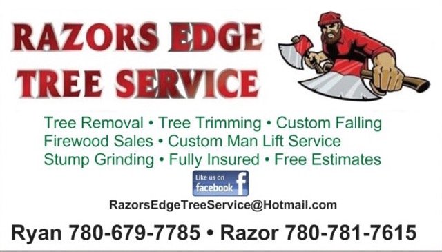 Razors Edge Tree Service | 6801 42a Ave, Camrose, AB T4V 3S4, Canada | Phone: (780) 679-7785