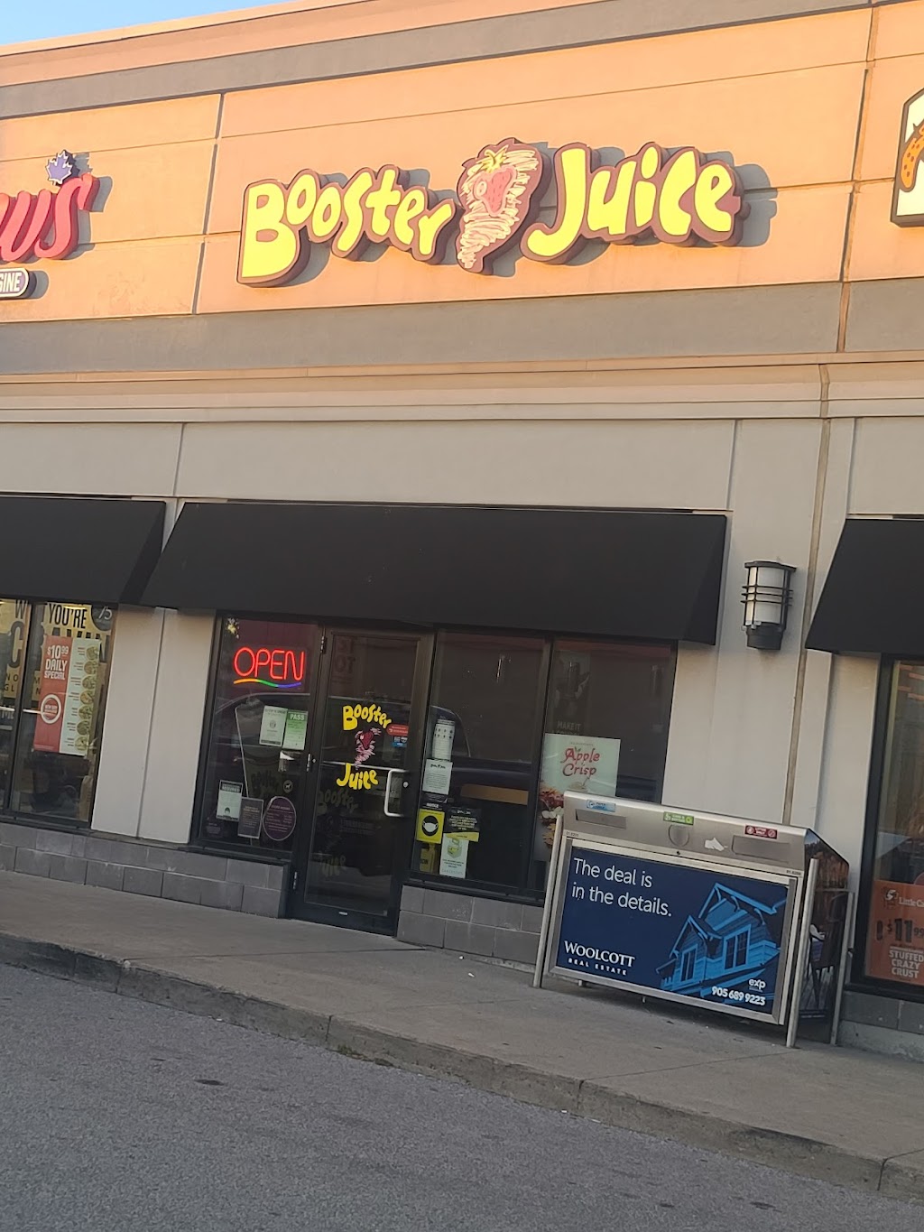 Booster Juice | 80 Dundas St E Unit #7, Waterdown, ON L9H 7K6, Canada | Phone: (905) 689-4395