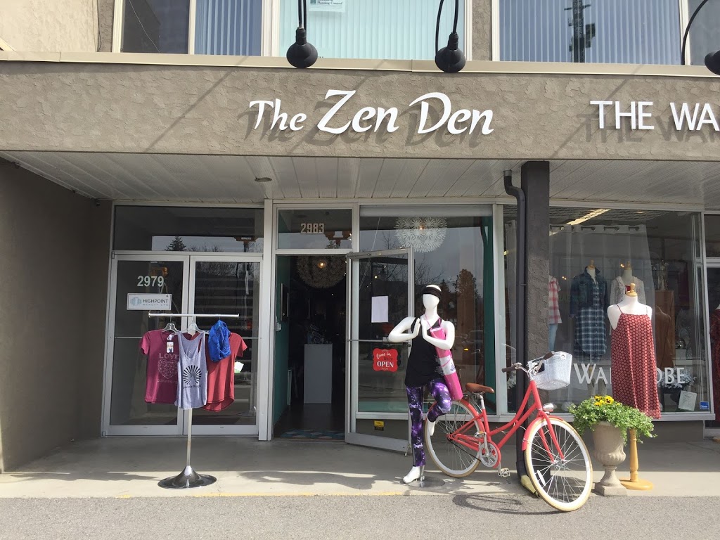 The Zen Den | 2983 Pandosy St, Kelowna, BC V1Y 1W1, Canada | Phone: (236) 420-1994