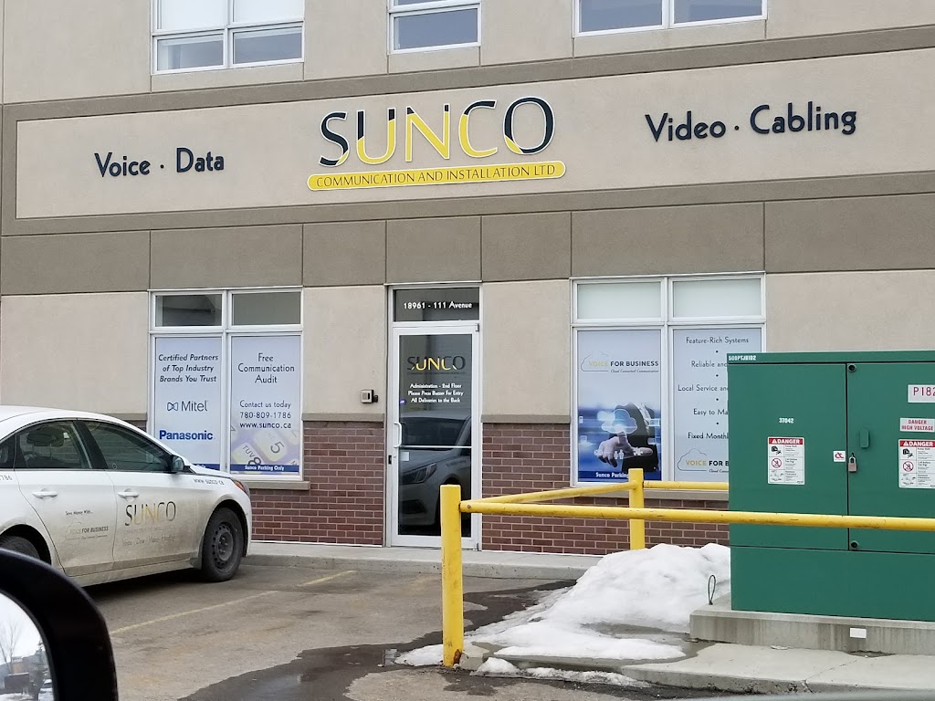 Sunco Communication & Installation | 18961 111 Ave NW, Edmonton, AB T5S 2X4, Canada | Phone: (780) 809-1786