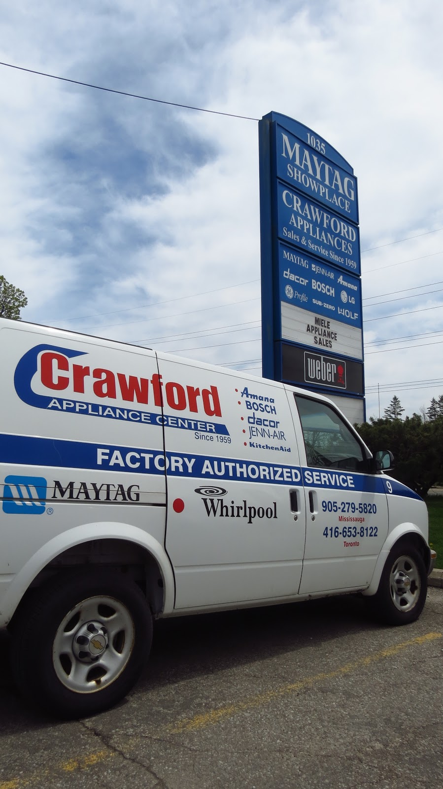 Crawford Appliance Centre | 1035 Queensway E #10, Mississauga, ON L4Y 4C1, Canada | Phone: (905) 279-5820