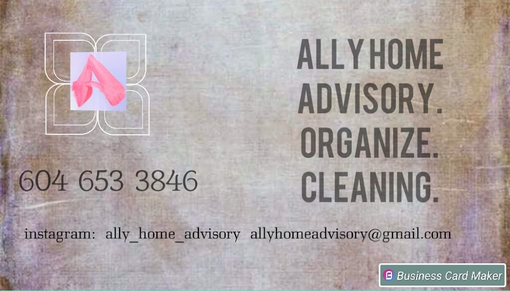 Ally Home Cleaning Organizing Interior Advisory | 4467 Union St, Burnaby, BC V5C 2X7, Canada | Phone: (604) 653-3846