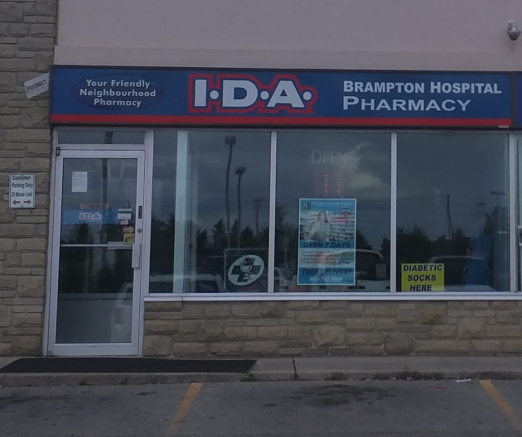 Brampton Hospital I.D.A. Pharmacy | 10095 Bramalea Rd #103, Brampton, ON L6R 0K1, Canada | Phone: (905) 792-9998