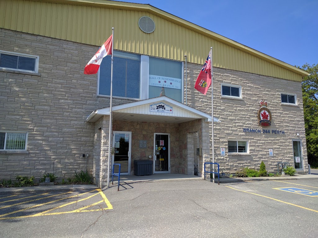 Royal Canadian Legion Branch 244 | 26 Beckwith St E, Perth, ON K7H 1B5, Canada | Phone: (613) 267-4400