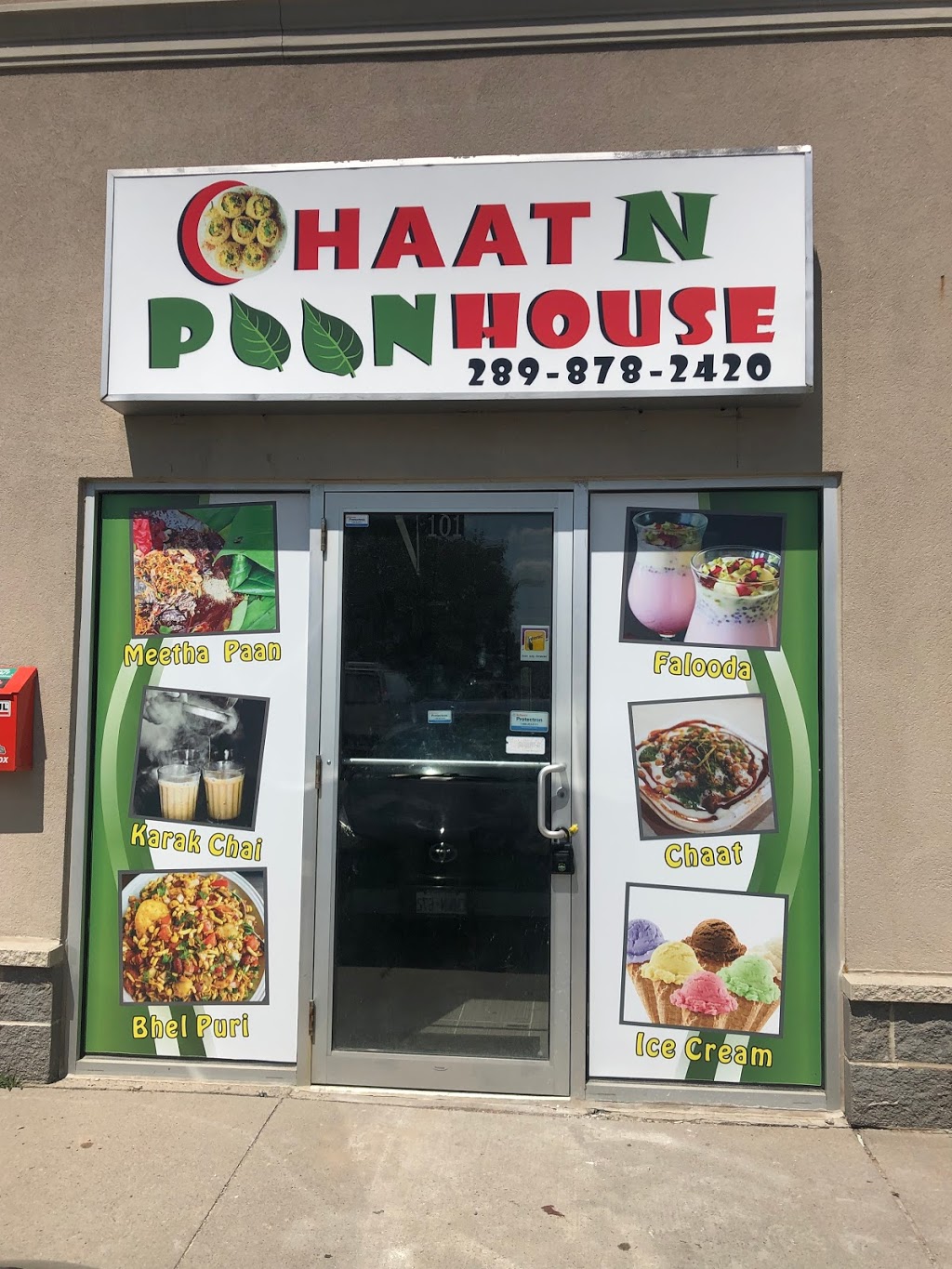 Chaat N Paan House | 810 Nipissing Rd Unit #101, Milton, ON L9T 4Z9, Canada | Phone: (289) 878-2420