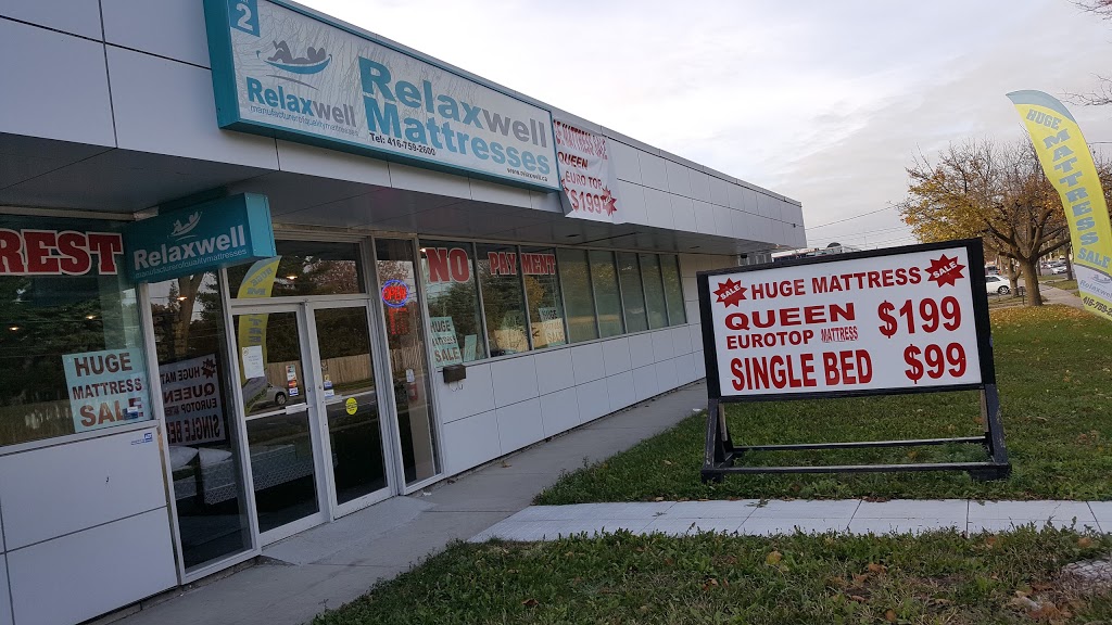 RelaxWell Mattresses | 1600 Midland Ave, Scarborough, ON M1P 3C2, Canada | Phone: (416) 759-2600