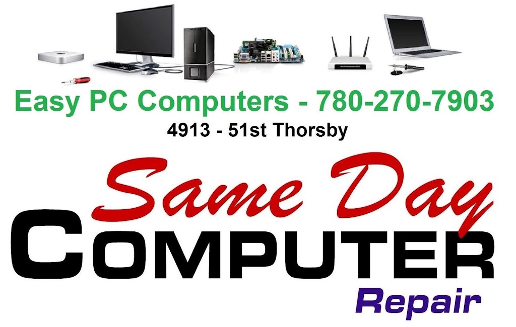 Easy PC Computers | 4913 51 St, Thorsby, AB T0C 2P0, Canada | Phone: (780) 270-7903