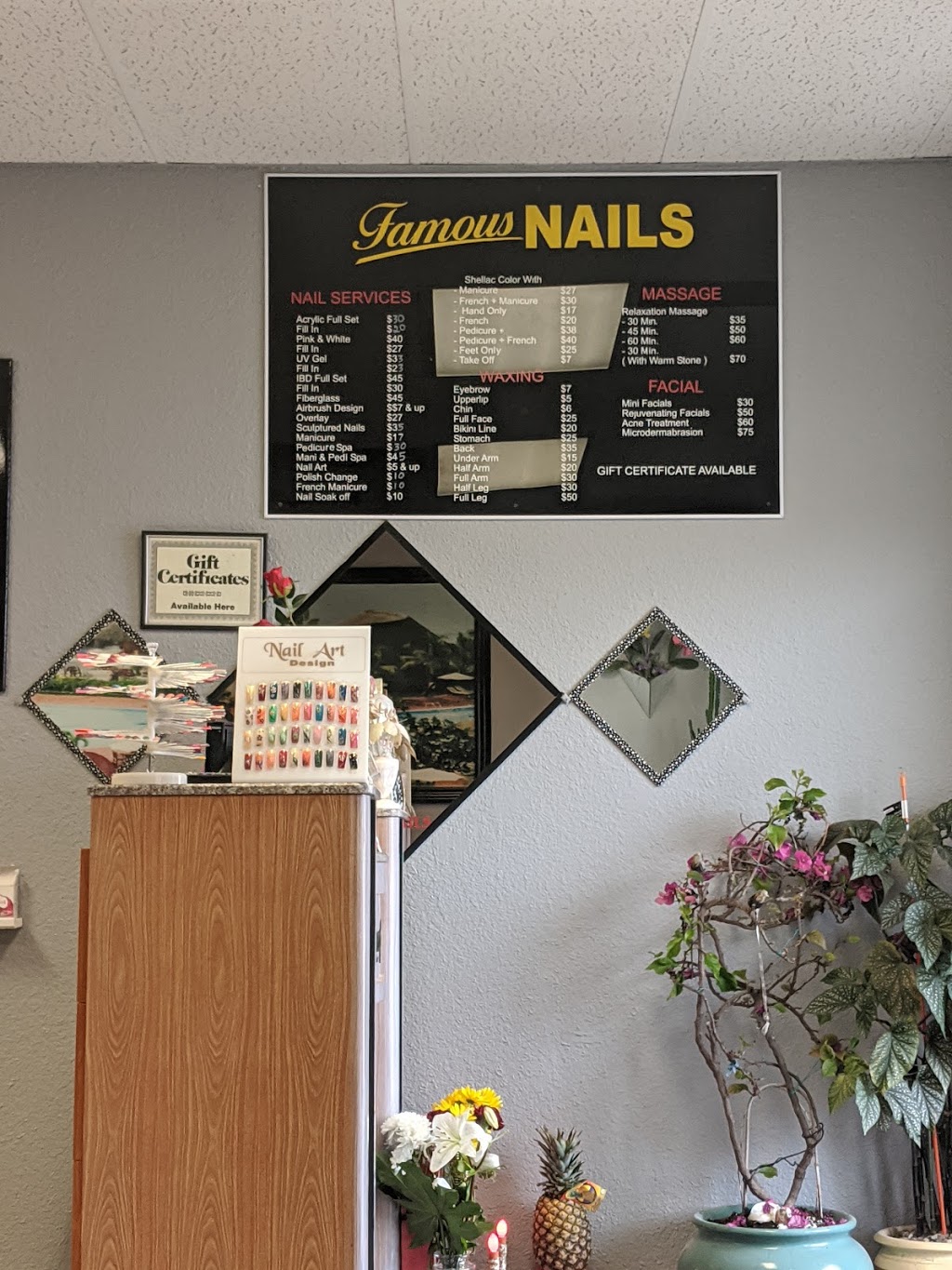 Famous Nails | 102 Tillson Ave, Tillsonburg, ON N4G 3A1, Canada | Phone: (519) 688-1748