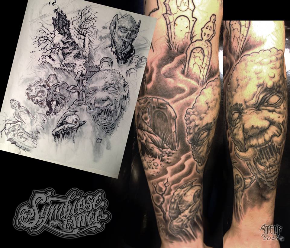 Symbiose Tattoo Inc | 1030 1 ère Rue, Richelieu, QC J3L 3W7, Canada | Phone: (450) 403-4001