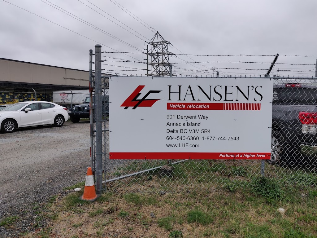 Hansens Forwarding | 901 Derwent Way, Delta, BC V3M 5R4, Canada | Phone: (604) 540-6360