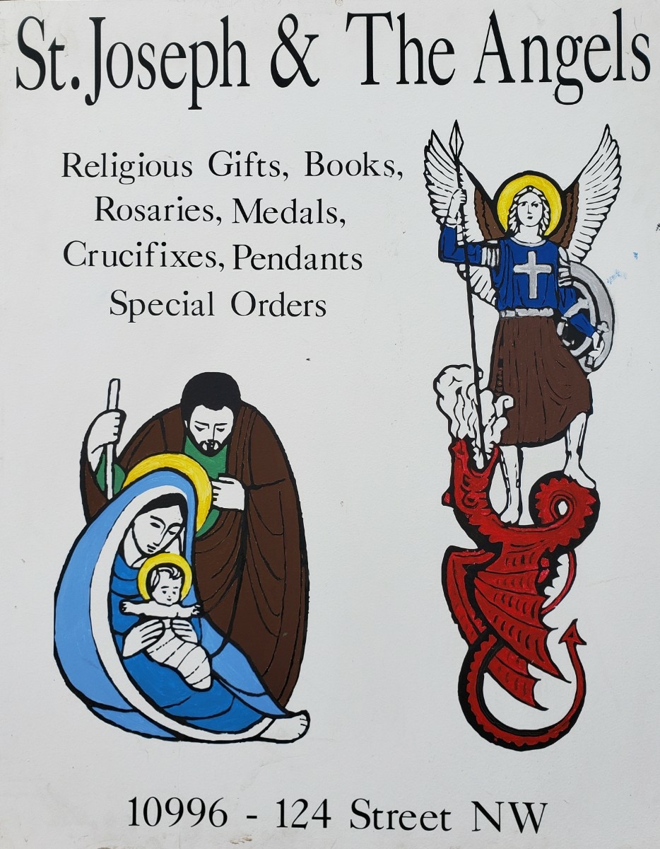 St. Joseph & the Angels 2020 Catholic Book & Gift Store | 130A Westmount Shopping Centre Groat Road & 111 Ave NW close to, vitality health food store, Edmonton, AB T5M 3L5, Canada | Phone: (780) 913-1360