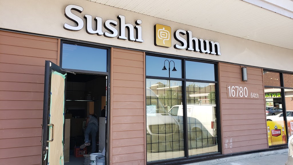 Sushi Shun | 16780 64 Ave #102, Surrey, BC V3S 3Y2, Canada | Phone: (778) 574-6464