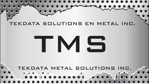 Tekdata Metal Solutions Inc. | 3285 Boulevard Losch, Saint-Hubert, QC J3Y 3V6, Canada | Phone: (450) 635-6363