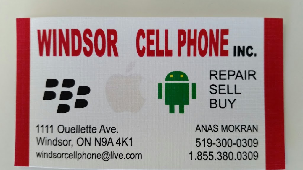 Windsor Cell Phone Inc. | 2403 Walker Rd, Windsor, ON N8W 3P8, Canada | Phone: (855) 380-0309