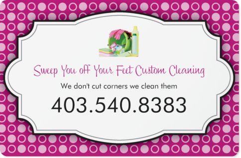Sweep You off Your Feet Custom Cleaning | box 1207, Carstairs, AB T0M 0N0, Canada | Phone: (403) 540-8383