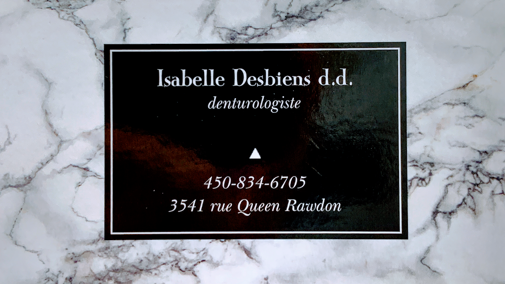 Isabelle Desbiens Denturologiste | 3541 Rue Queen, Rawdon, QC J0K 1S0, Canada | Phone: (450) 834-6705