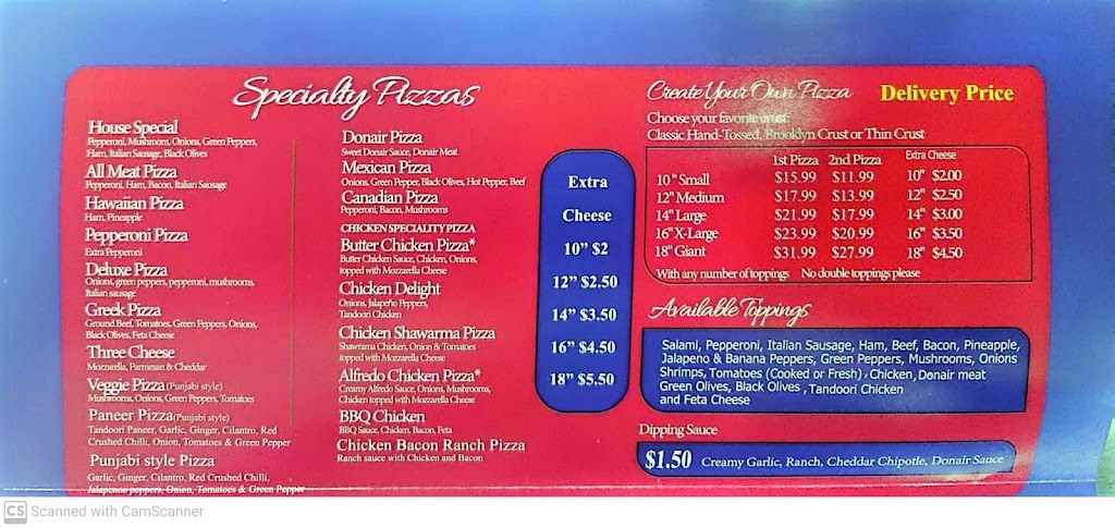 Cosmic Pizza and Donair | 2439 54 Ave SW #20a, Calgary, AB T3E 1M4, Canada | Phone: (403) 984-3949