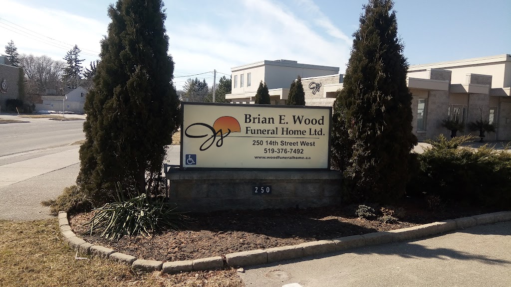 Brian E. Wood Funeral Home | 250 14th St W, Owen Sound, ON N4K 3X8, Canada | Phone: (519) 376-7492