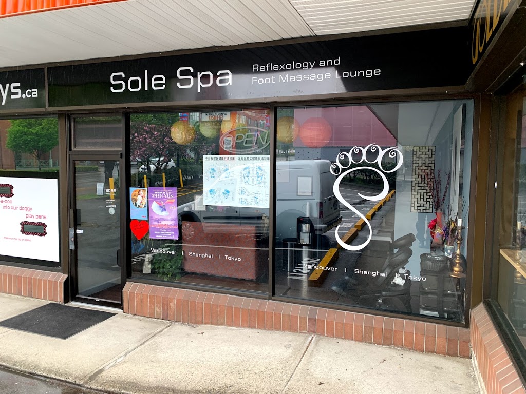 Sole Spa Reflexology & Foot Massage Lounge Inc | 3086 Cambie St, Vancouver, BC V5Z 2V9, Canada | Phone: (604) 876-6808