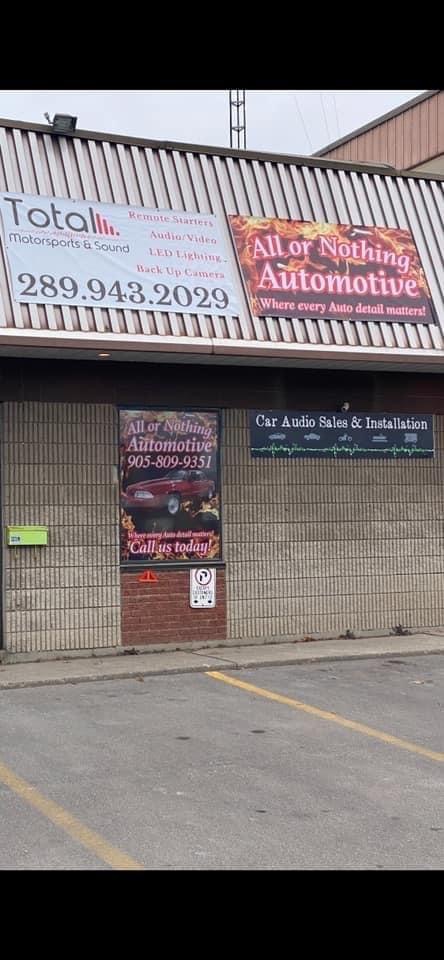 All or Nothing Automotive | 190 Waterloo St Unit 2, Oshawa, ON L1H 8A7, Canada | Phone: (905) 809-9351