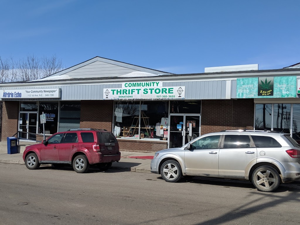 Airdrie Community Thrift Store | 114 1 Ave NE, Airdrie, AB T4B 0R6, Canada | Phone: (587) 360-3655