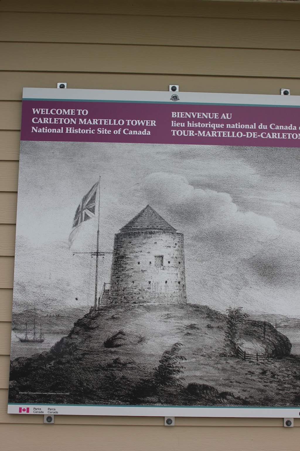 Carleton Martello Tower National Historic Site | 454 Whipple St, Saint John, NB E2M 2R3, Canada | Phone: (506) 636-4011