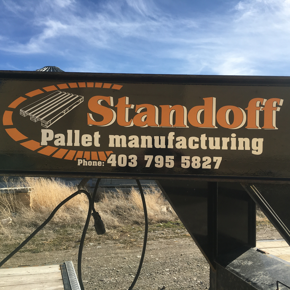 Standoff Pallet manufacturing | Box910, Fort MacLeod, AB T0L 0Z0, Canada | Phone: (403) 795-5827