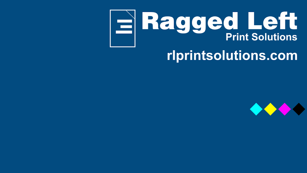 Ragged Left Print Solutions | 179 Dartmoor Crescent, Waterloo, ON N2K 3S8, Canada | Phone: (519) 589-9919