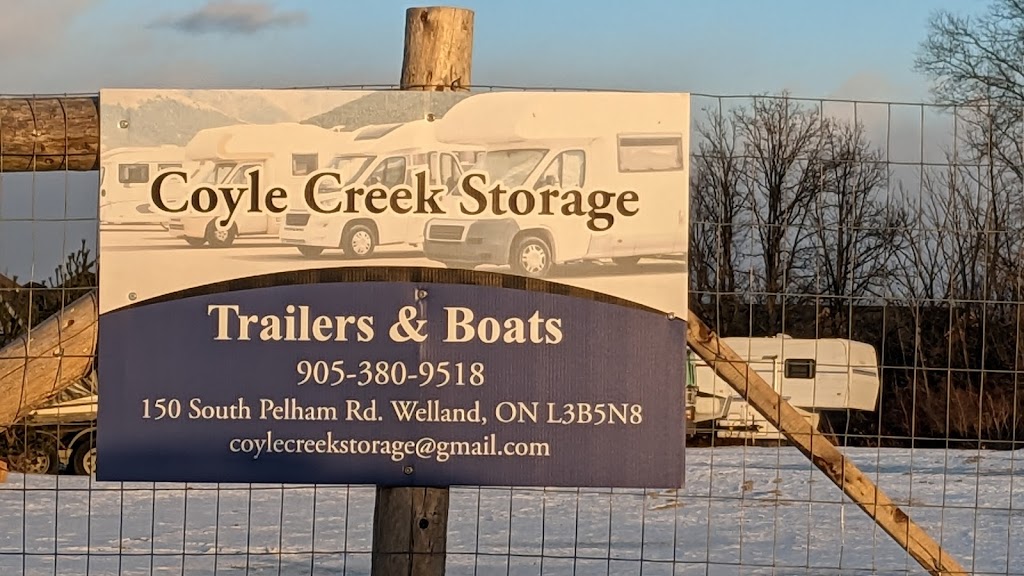 Coyle Creek Storage | 150 S Pelham Rd, Welland, ON L3B 5N8, Canada | Phone: (905) 380-9518