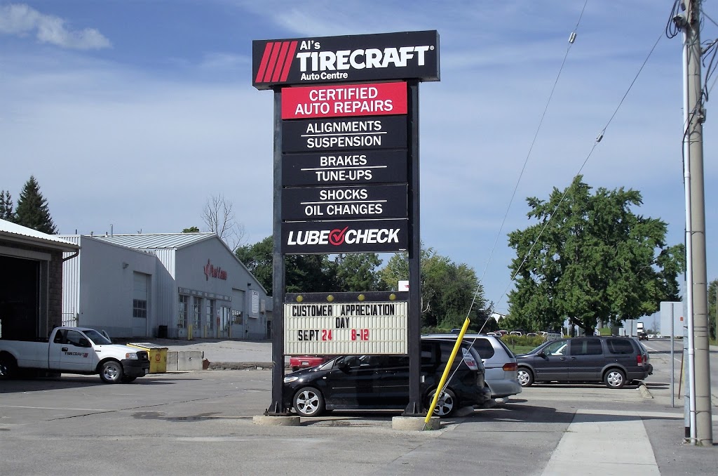 Als Tirecraft Ingersoll | 431 Bell St, Ingersoll, ON N5C 2P7, Canada | Phone: (519) 485-1646