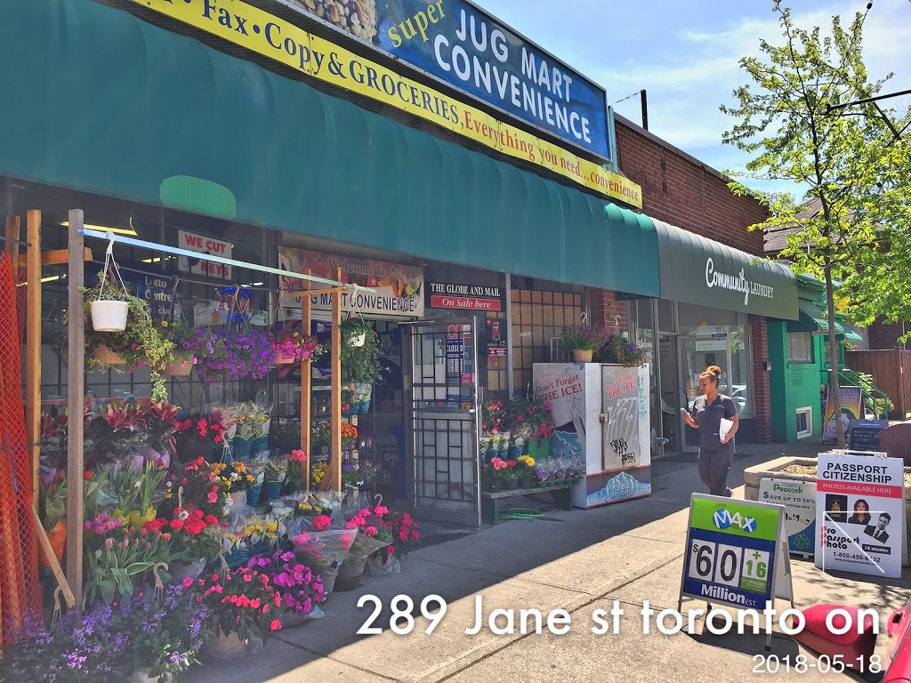 Super Jug Mart Convenience Store | 289 Jane St, Toronto, ON M6S 3Z3, Canada | Phone: (416) 766-1052