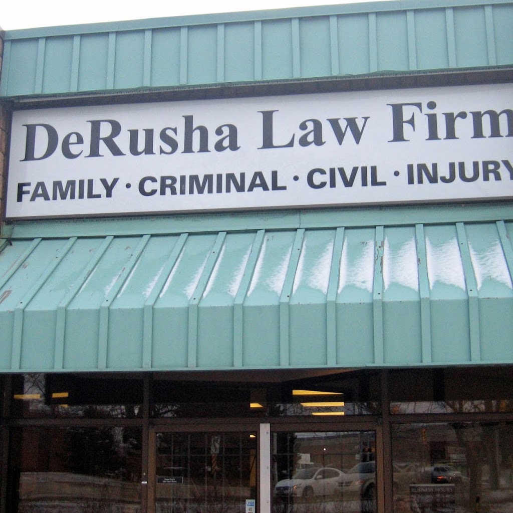 DeRusha Law Firm | 1015 Matheson Blvd E #1, Mississauga, ON L4W 3A4, Canada | Phone: (905) 625-2874