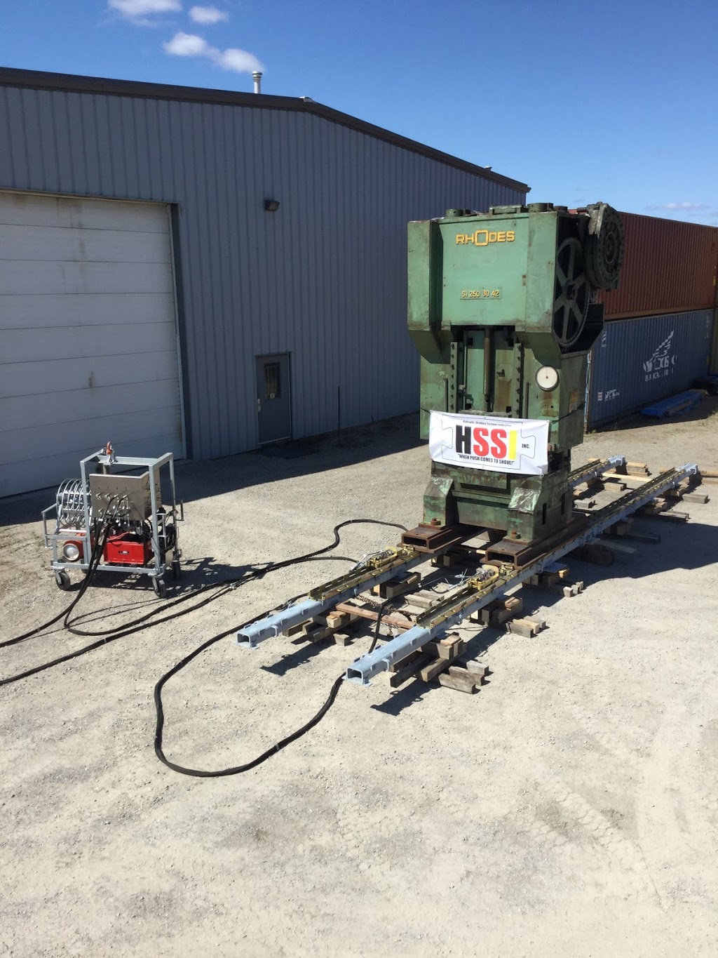 Hydraulic Skidding Systems Industrial Inc. | 12 Highlander St, Saint George, ON N0E 1N0, Canada | Phone: (519) 448-3919