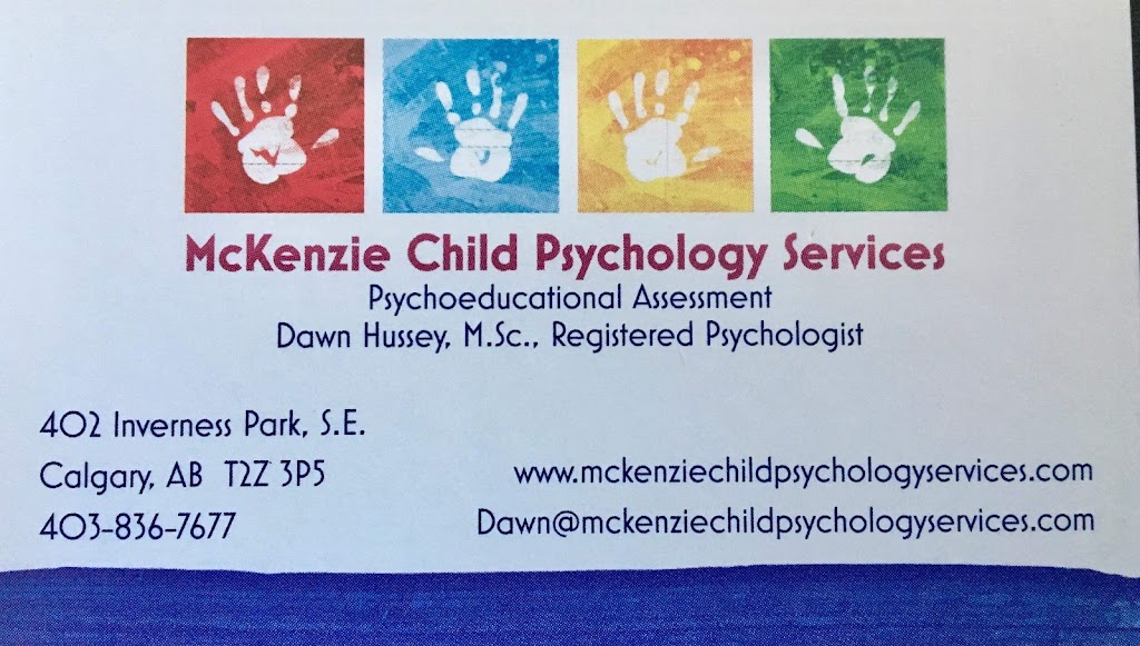 McKenzie Child Psychology Services | 402 Inverness Park SE, Calgary, AB T2Z 3P5, Canada | Phone: (403) 836-7677